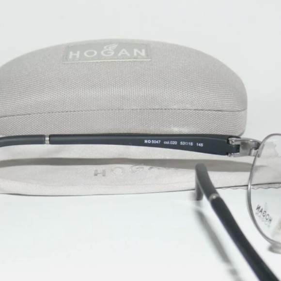 NEW Hogan HO 5047 Aviator eyeglasses Italy… - Picture 6 of 6